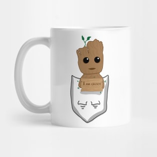 Groot in a pocket Mug